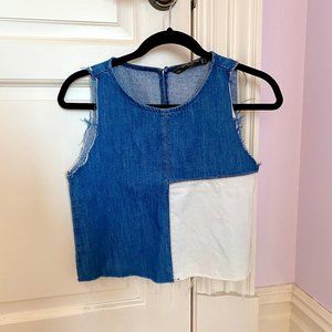 Zara Denim Tank Top